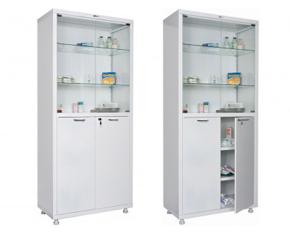 Медицинский шкаф HILFE МД 2 1780/SG Медицинский шкаф HILFE МД 2 1780/SG